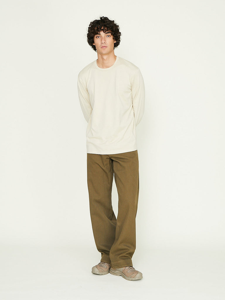 LABO.ART - Basica L/S Jap Top in Cemento