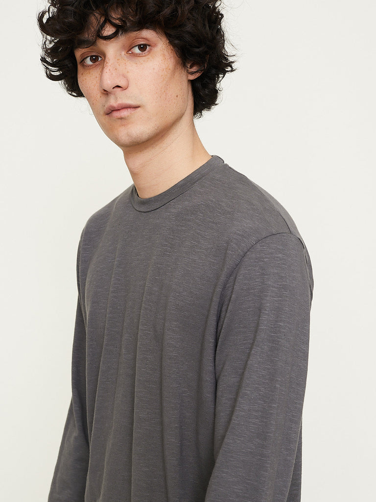 LABO.ART Basica L/S Tono T-Shirt in Grey 25