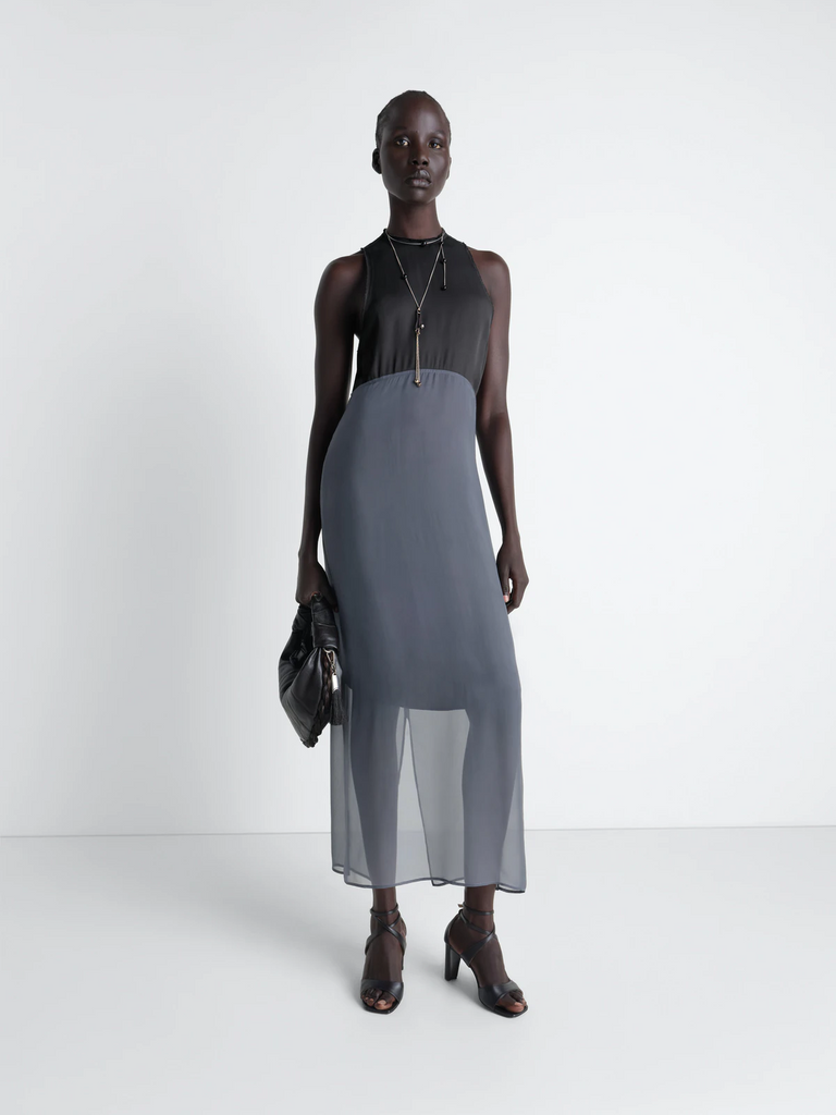 Lemaire - Column Dress in Granite