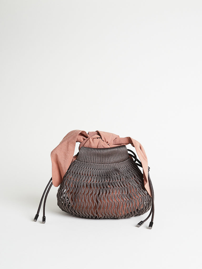 Lemaire Octopus Filt Bag in Marron Glace