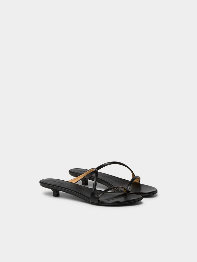 Marsèll - Orma Sandalo Black Leather Sandal