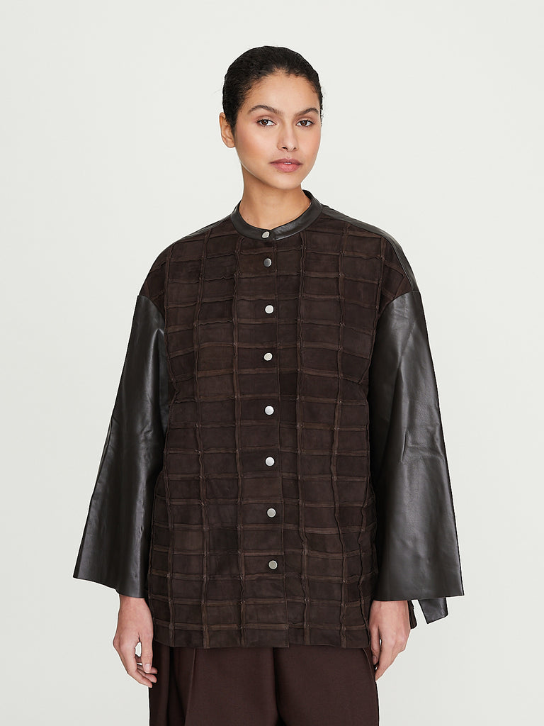 Niccolò Pasqualetti  - Armatura Jacket in Brown