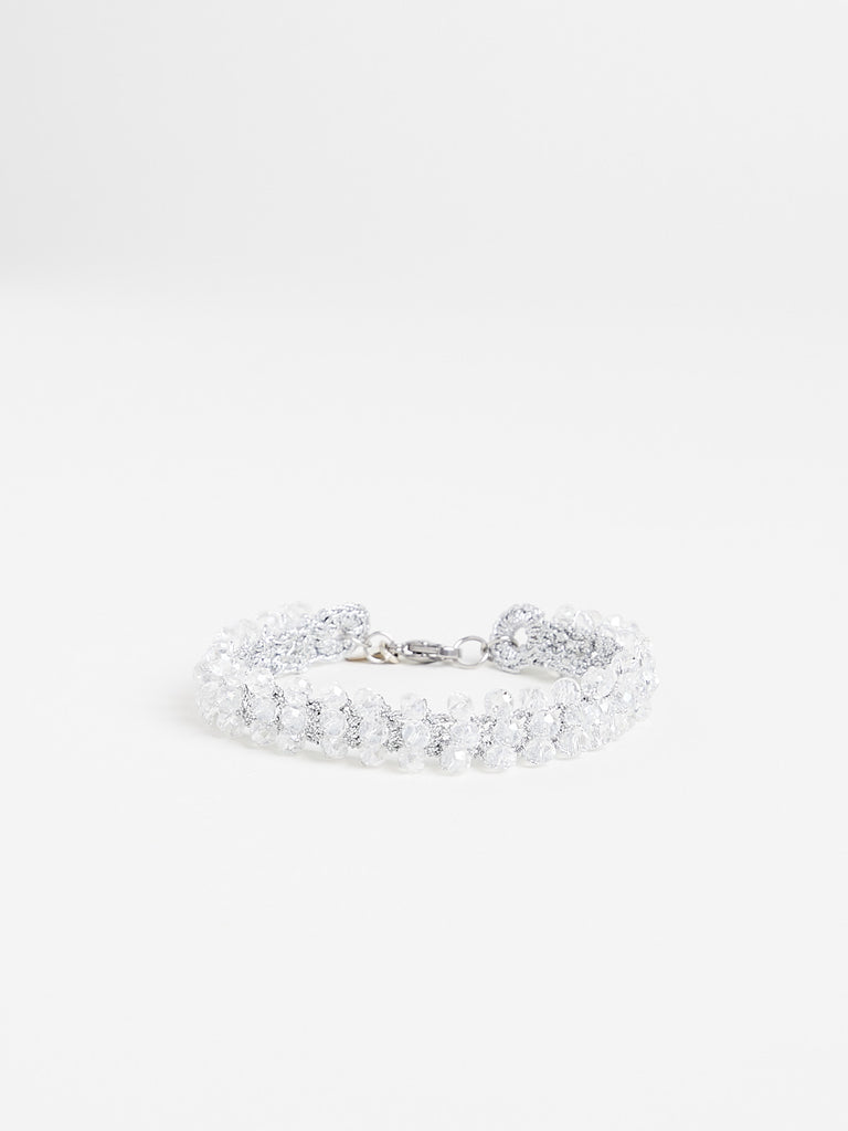Niccolo Pasqualetti - Margherita Bracelet in Clear/Silver