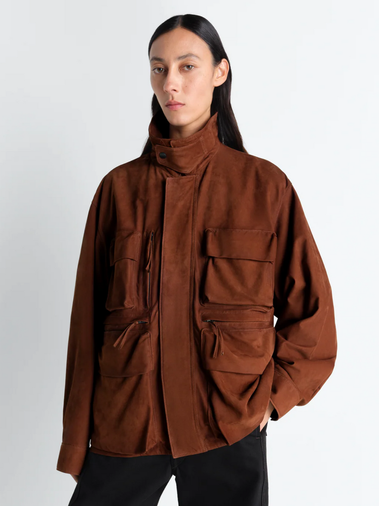 Reporter Jacket in Cigar