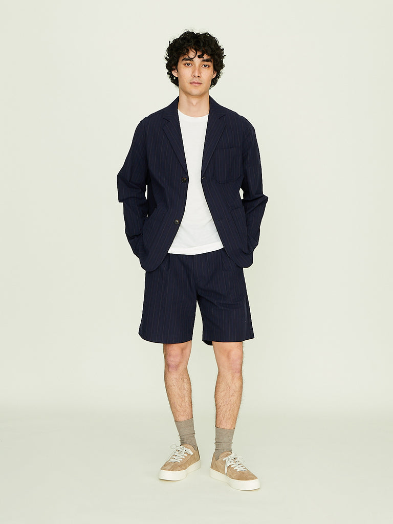 Parages - Donati Stripes Bermudas in Navy