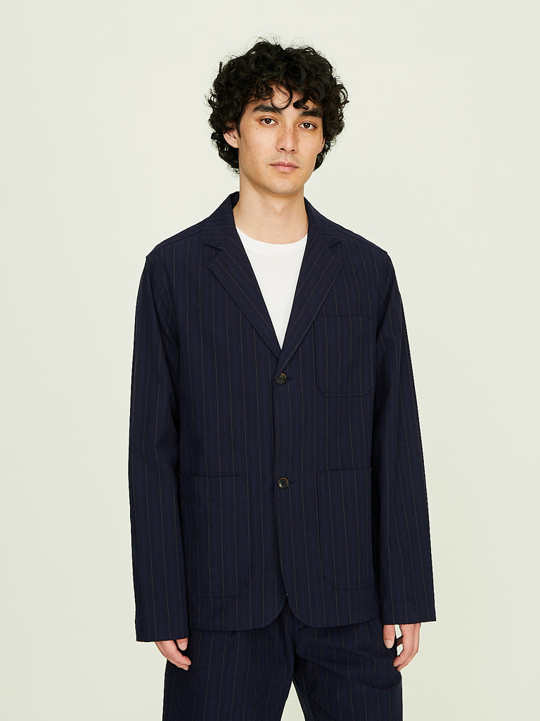 Parages - Donati Stripes Jacket in Navy