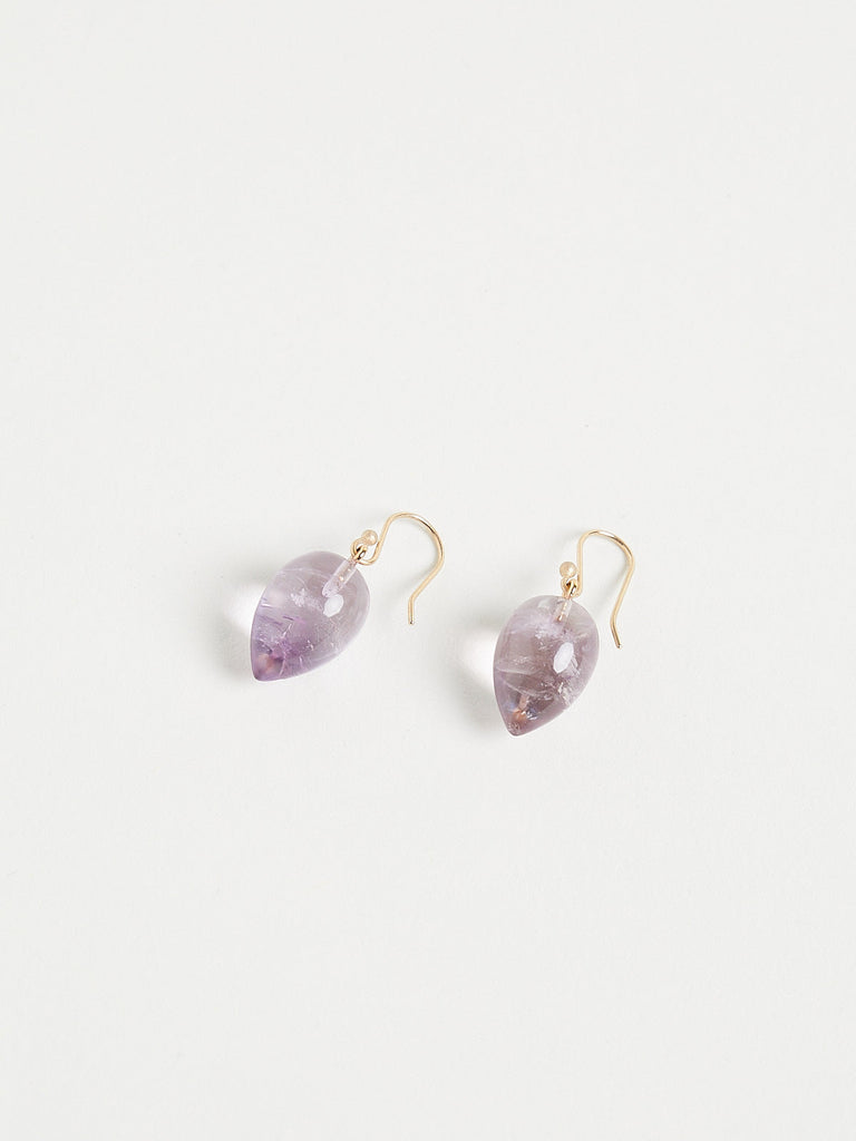Ted Muehling Acorn Earrings in Amethyst
