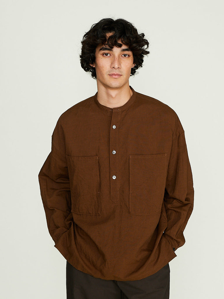 Arts & Science - Lartigue Pullover Shirt in Light Brown