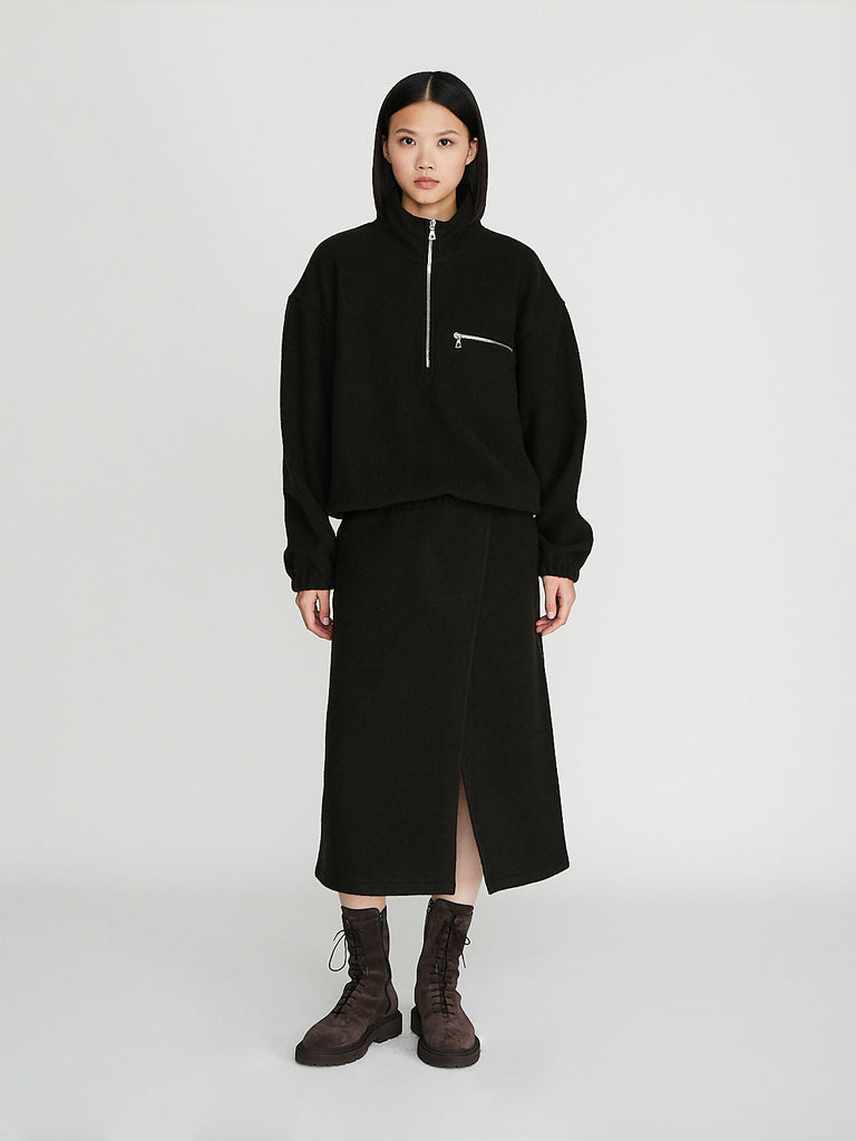 Rier - Polar Fleece in Tourbe Fleece