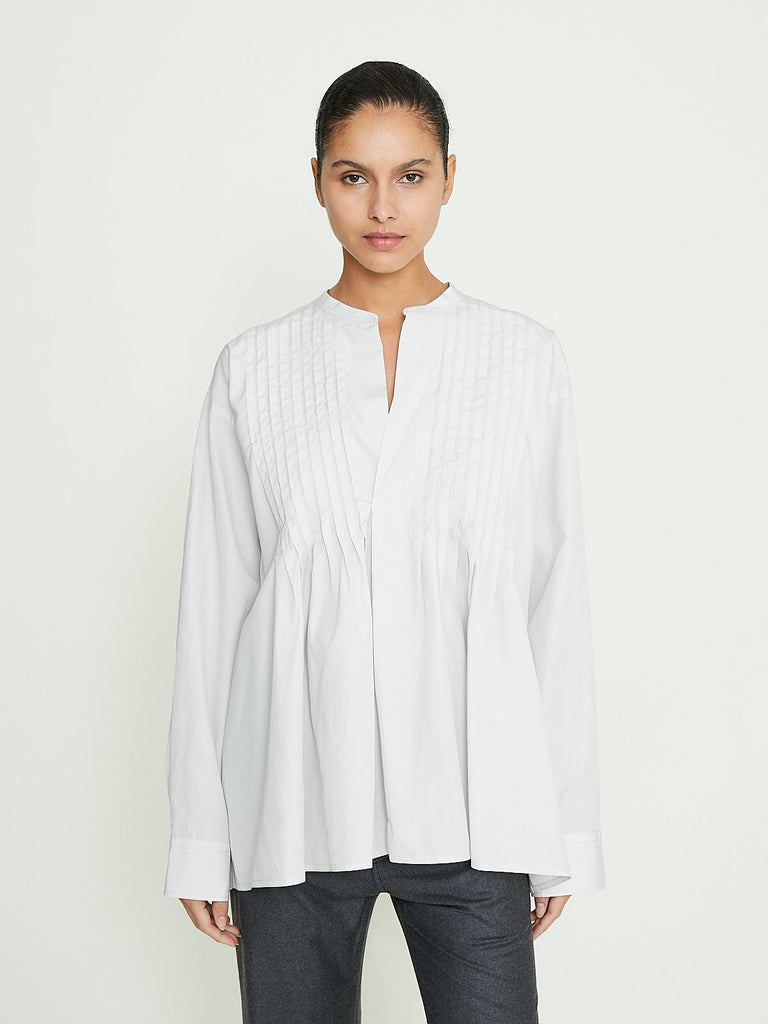 Sofie D'Hoore Brace Shirt in Pearl