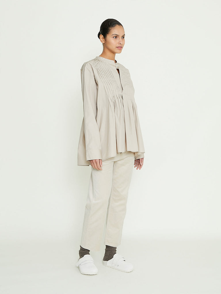 Sofie D'Hoore Brace Shirt in Stone