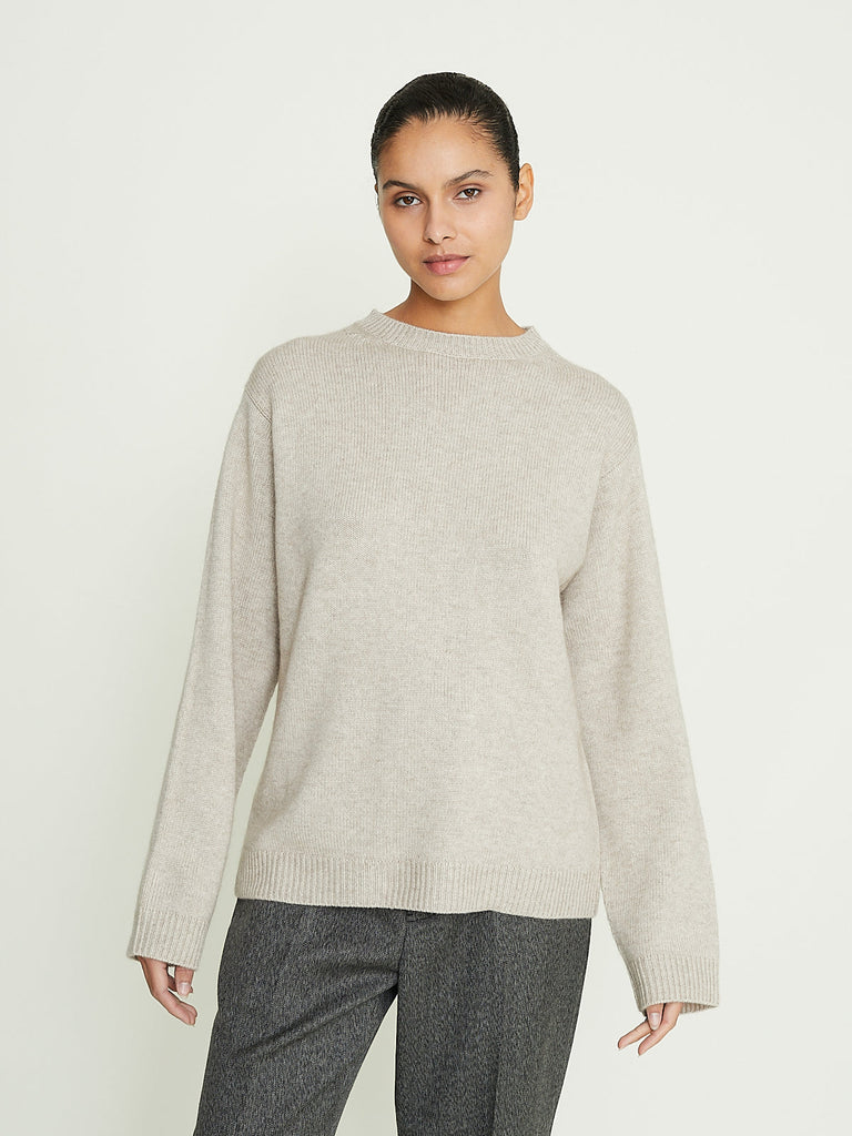 Sofie D'Hoore Moody Sweater in Oatmeal Melange