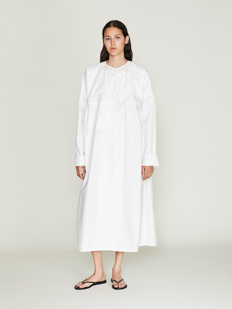 Darie Dress in Off White