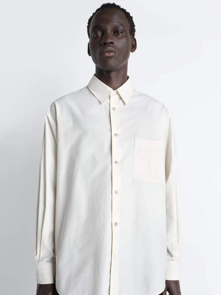 Lemaire - Regular Shirt in Light Cream