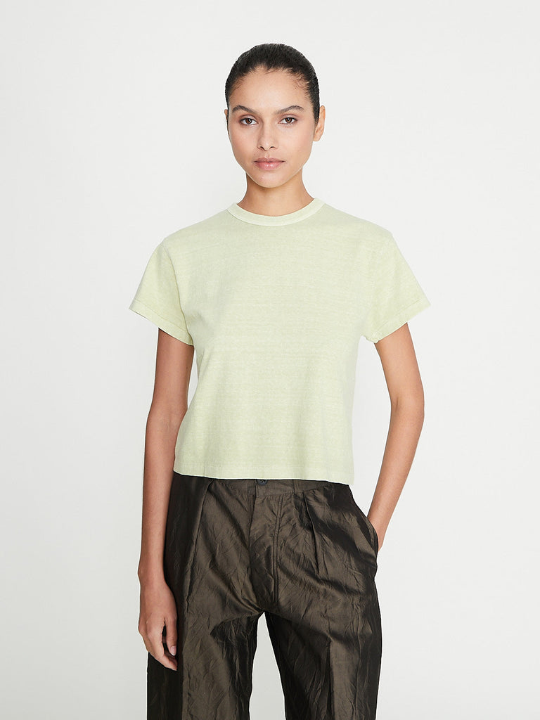 Sunray Spirit - Hi'aka Short Sleeve T-Shirt in Pigment Dye Winter Pear