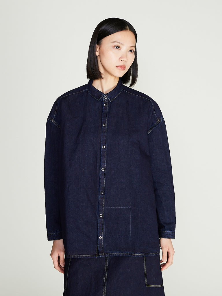 Toogood - The Draughtsman Shirt in Indigo