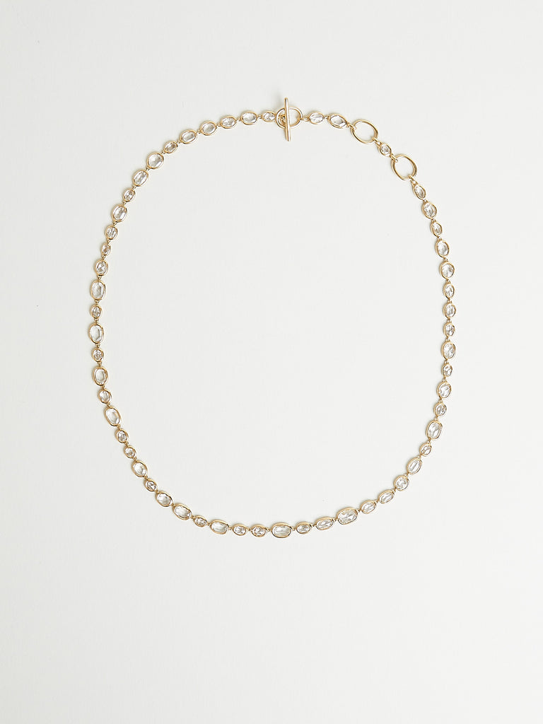 Myrto -  One of a Kind Rose Cut Diamonds Necklace