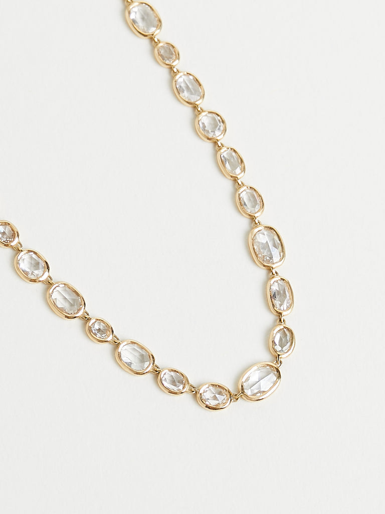 Myrto -  One of a Kind Rose Cut Diamonds Necklace