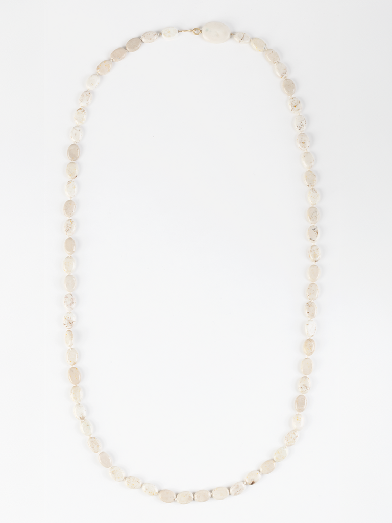 Anaconda - Asola Gancio Necklace in YG 18k with 382.1ct Aulite