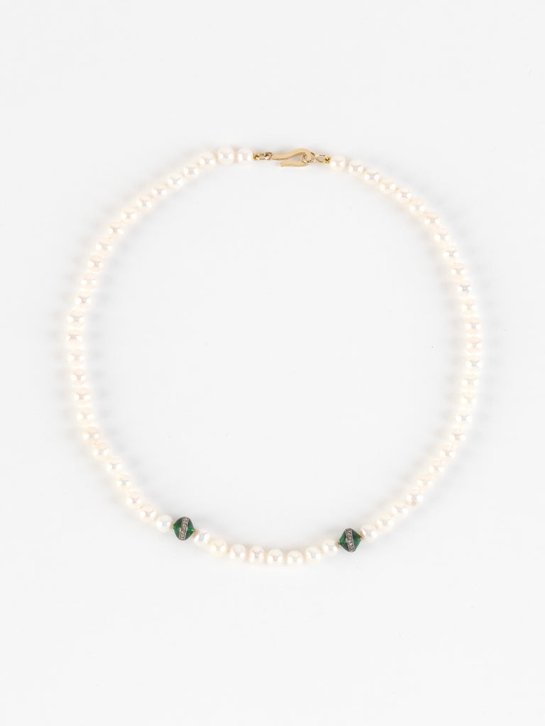Ileana Makri - Pearl Beaded Necklace 14 - 42cm